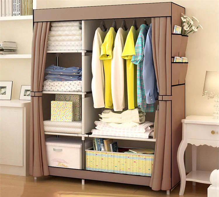 best-selling simple wardrobe closet cabinet set Non-woven material quality armarios ropero armable portatil