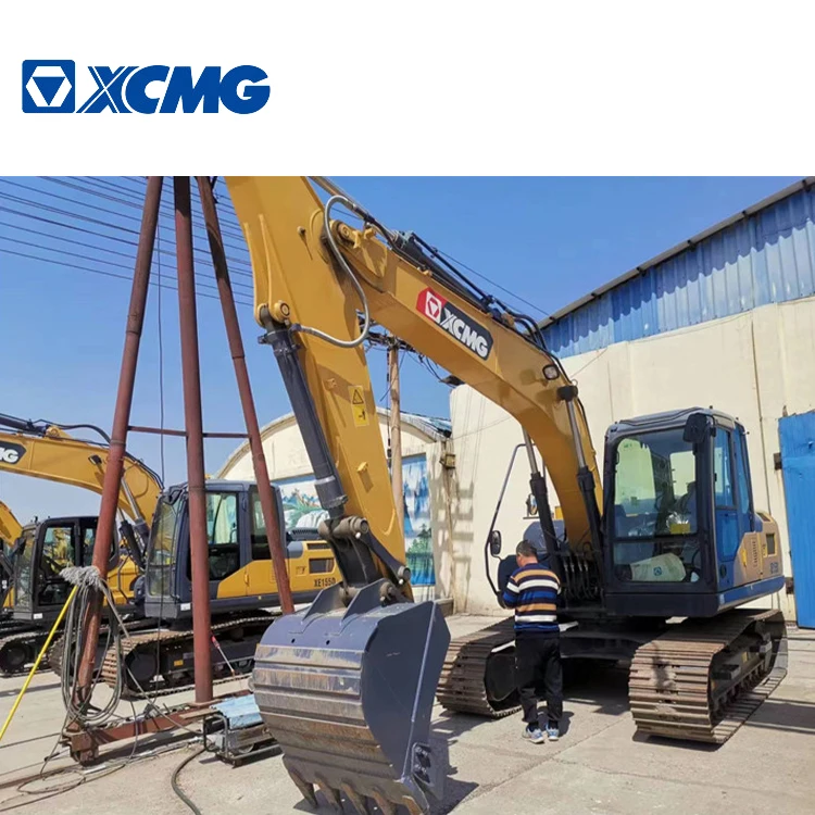 XCMG официальный XE155D 2020 год подержанный экскаватор китайский б/у гусеничный 15 тонн