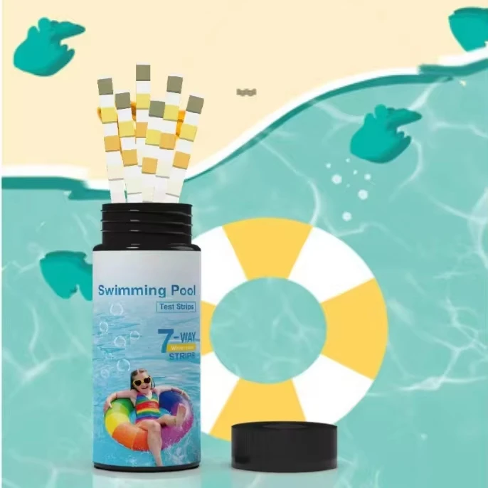 Swimming Pool 7 in 1 Water Test Strips for Testing Pool Water Quality