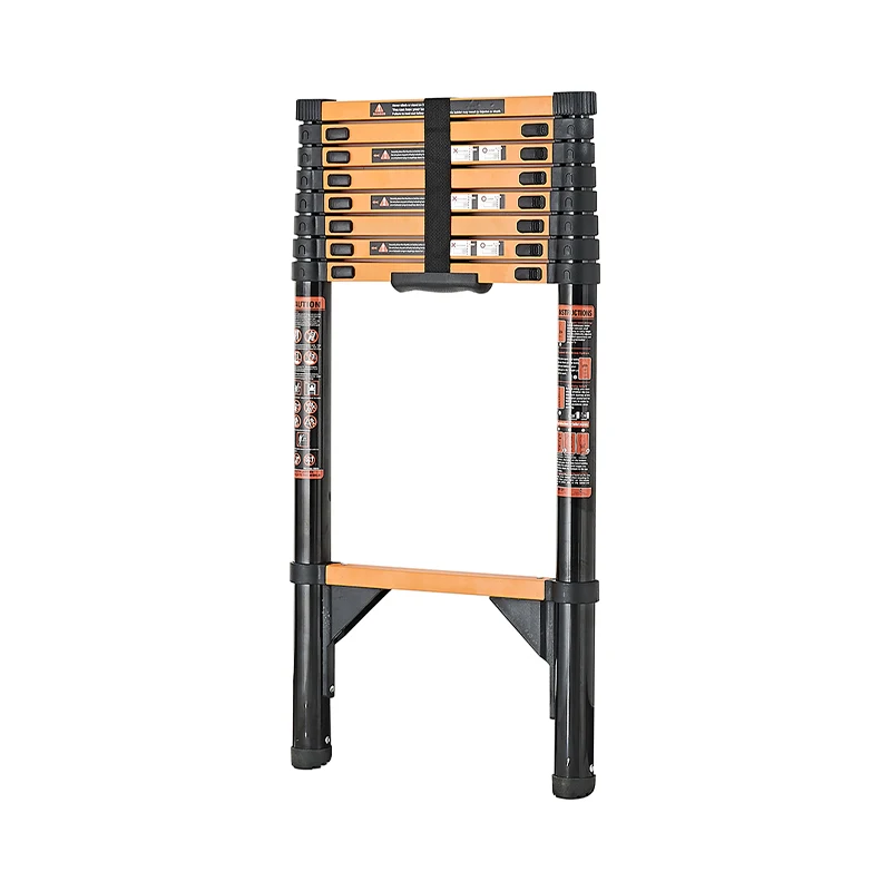 smooth surface carbon steel ladder for indoor use anti rust carbon steel ladder