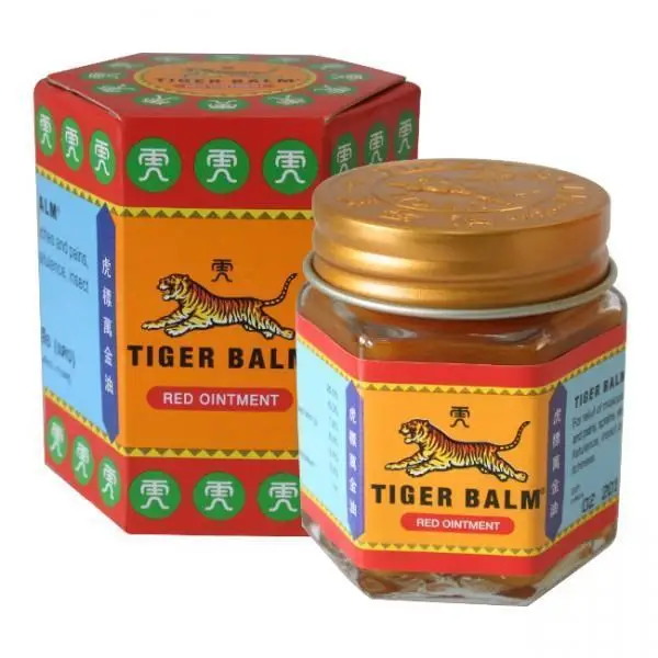 
Tiger Balm Red and White Ointment - Temporary Relief from minor Muscular Aches and Pains 