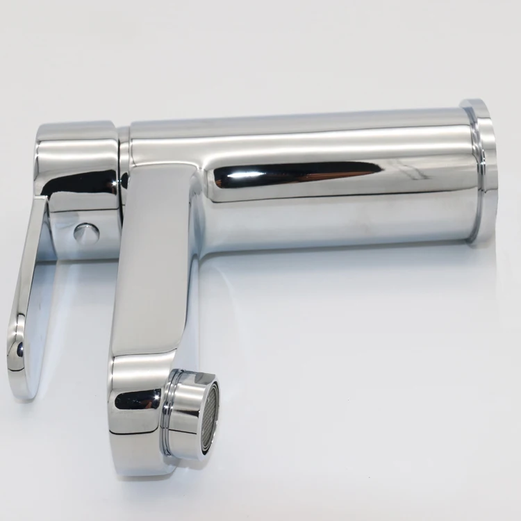 Новое поступление 2021, смеситель для раковины, латунный водопроводный кран для ванной комнаты, хромированный кран с одной ручкой