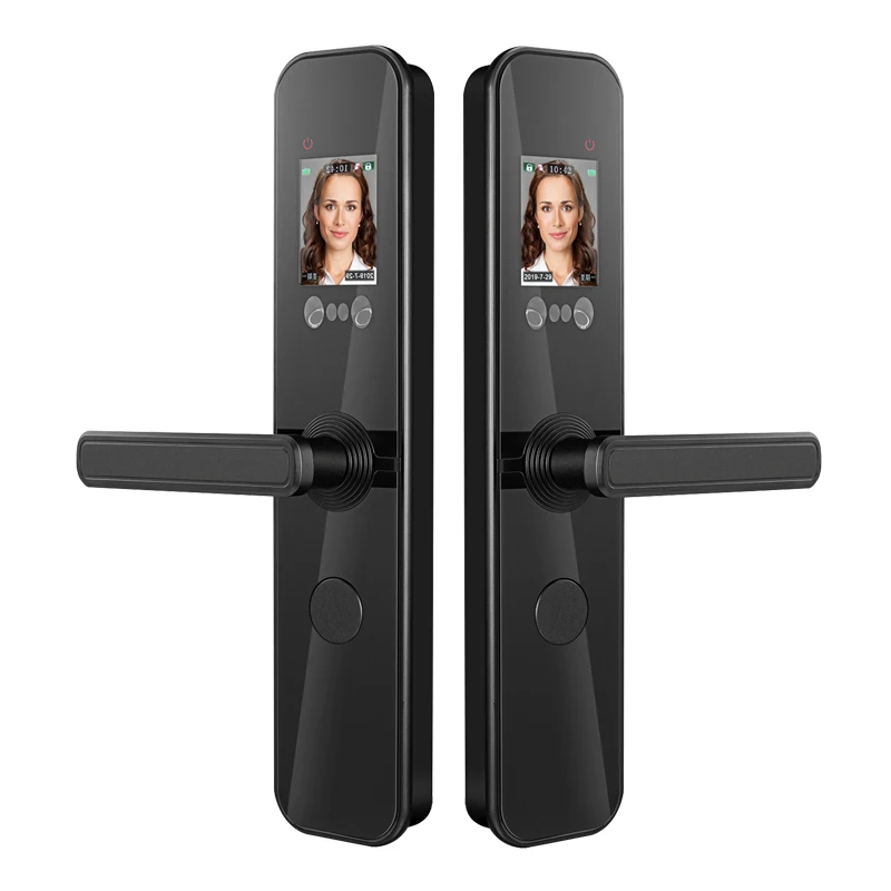 door lock wifi fingerprint door lock with security camera