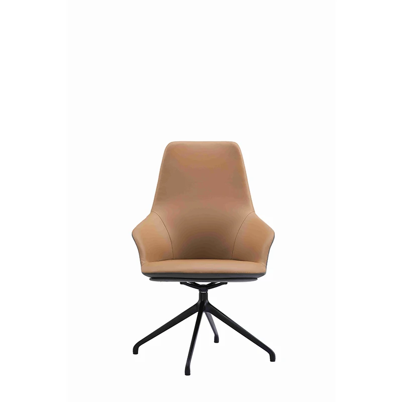 modern leisure home office chair hotel chair full grain leather chair