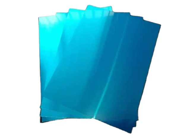 A4 Size Laser Engraving Aluminum Blank Metal Business Cards