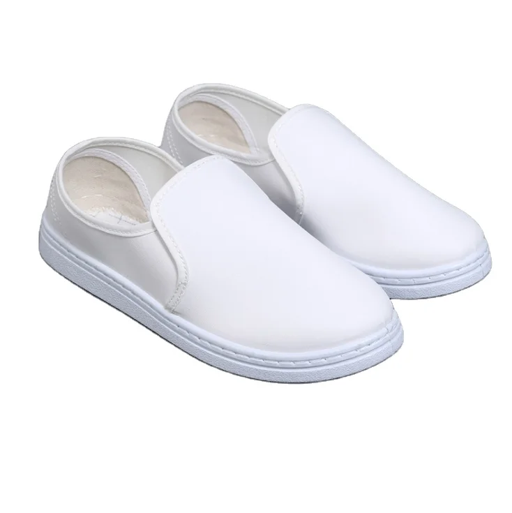 CONCO PVC  canvas white no-hole Mesh shoe antistatic manufacturers for  Clean Room and lab