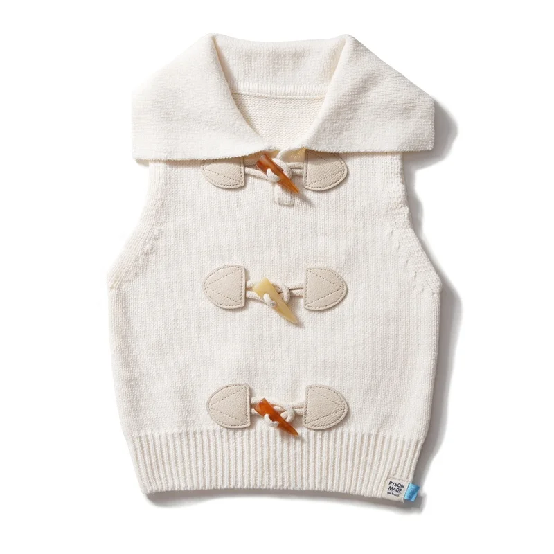 
Baby Vintage knitted wool vest 