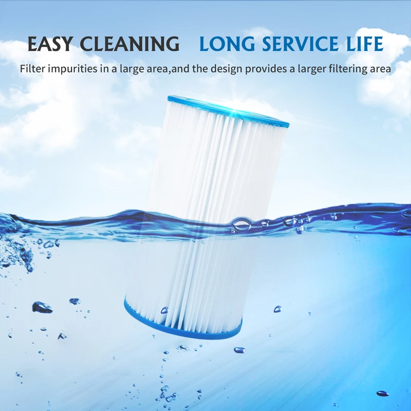 High Quality Hot Tub Filter Accessories Inflatable Swimming Pool Filter Cartridge Compatible INTEX Pool Filter