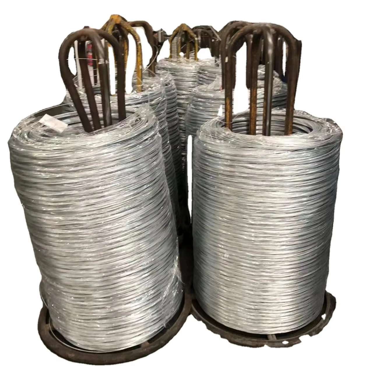 Pickling Annealed Quenching Cold-drawing Zinc-coated for Fence net Flower stand