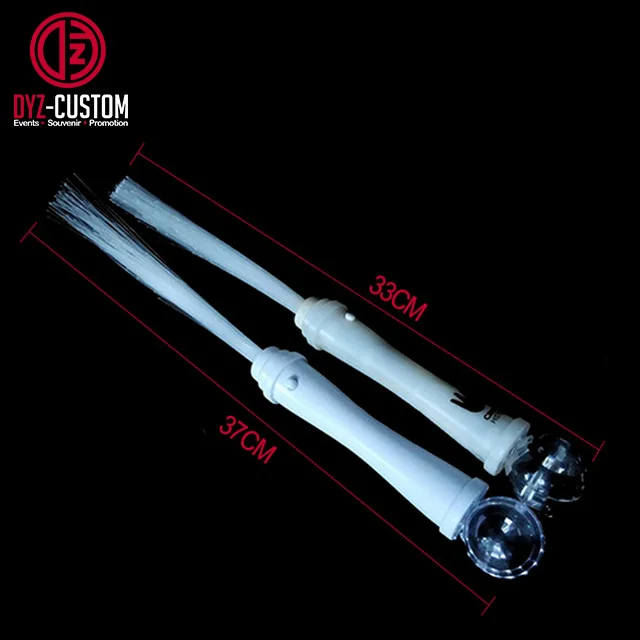 Promotional LED Flashing Fiber Optic Wand Led Light Up Stick
