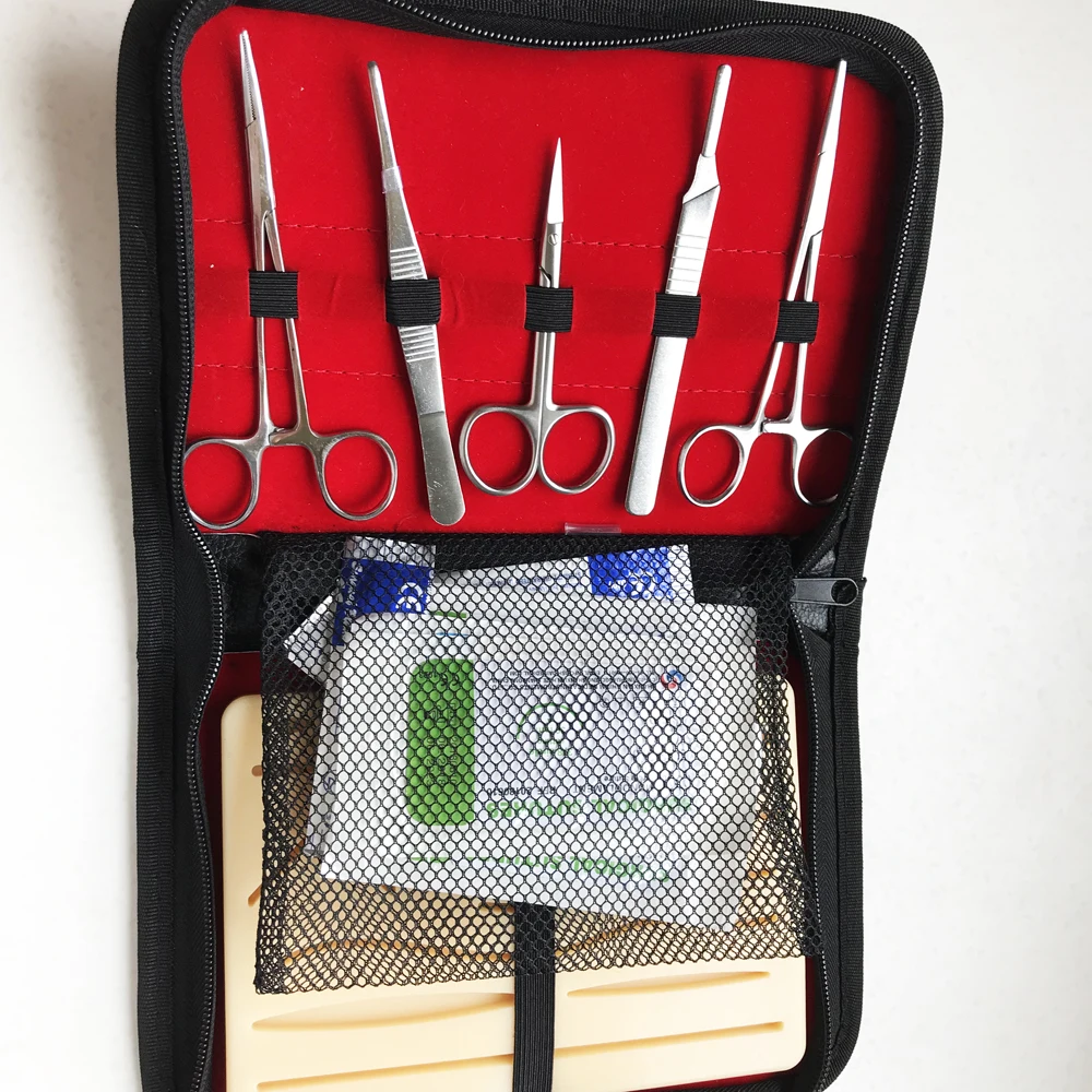 Hospital Medical Science Training Suture Pad Practice Medical Suture Kit Skin Suturing Practice