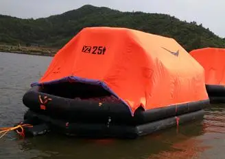 China brand solas approved inflatable life rafts