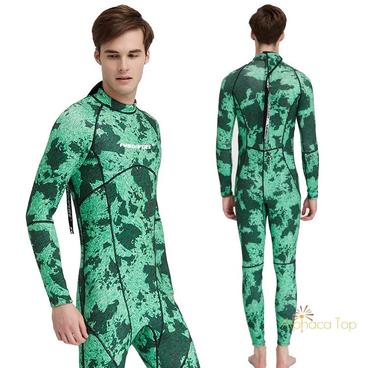 
Hot Sale YAMAMOTO Mens Camo Neoprene Wet Sut 3MM Scuba diving Suit 
