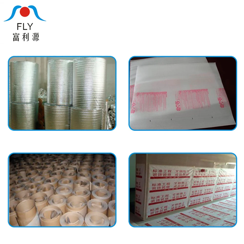 FLY2400 EPE foam sheet coating  lamination machine for making  Floor heating