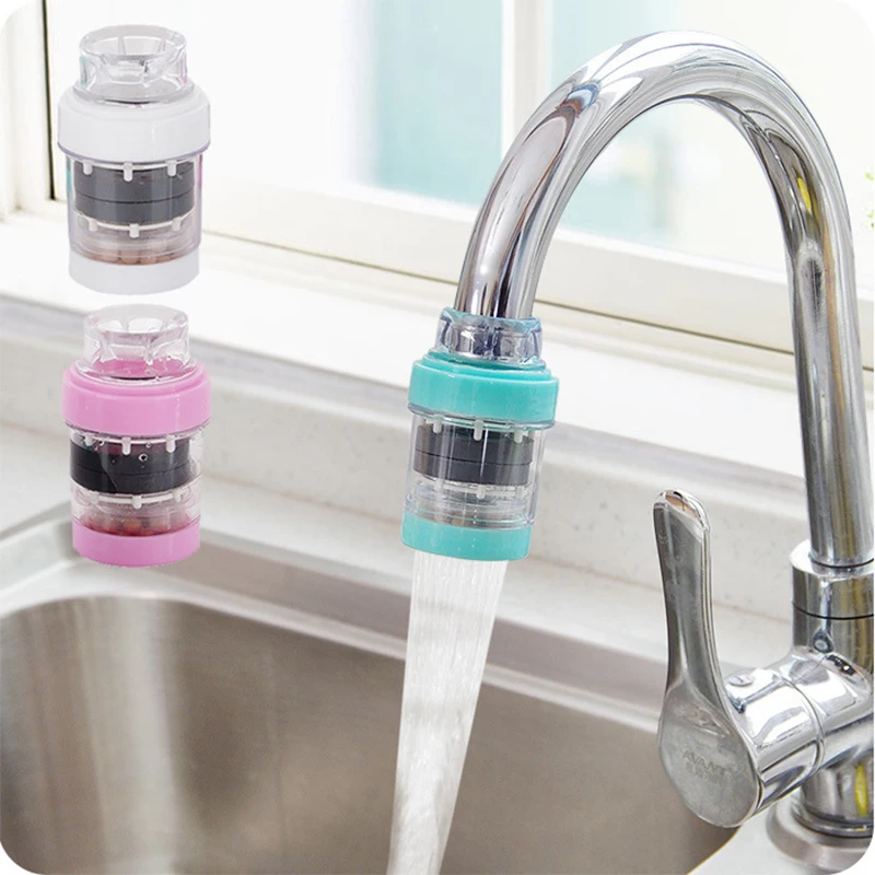 Household Wheat Rice Head Magnetized Water Filter Purifier Kitchen Bathroom Shower Tap Water Faucet Filter Water Purifier