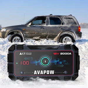 2023 Popular OEM 2000Amps 16800mAh Battery Booster 12V Car Jumper