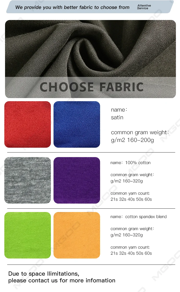 MGOO Screen Printing Big Logo Men T Shirt 1810gsm 100% Cotton Fabric Men Wholesale Design