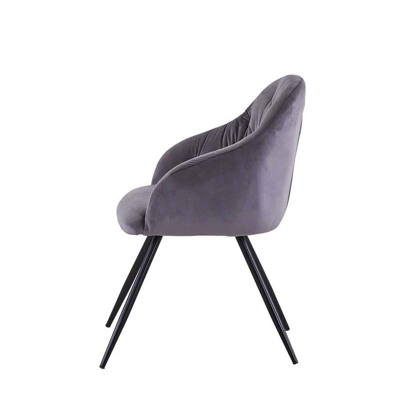 Мебель для столовой хорошего качества, современные обеденные стулья, бархатный тканевый стул для кофе, ресторана, стулья для отелей