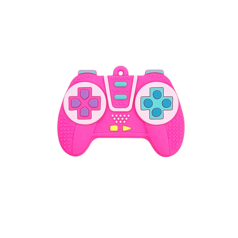 Wholesale Fashion BPA Free Baby Silicone Teether Toys Funny TV Remote Control Shape Teething Relief Toys