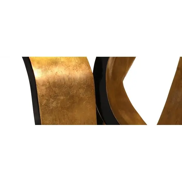 Sunwe luxury boca design glass top dining table set modern dining room furniture console table