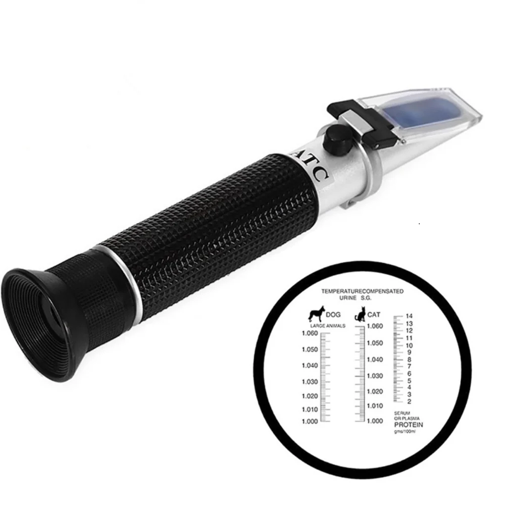 HR01 ручной ветеринарный клинический рефрактометр для кошек и собак