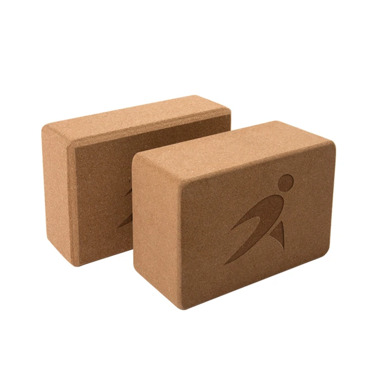 2021 Custom Logo Wholesale Exercise Pilates Cork Eco Yoga Brick
