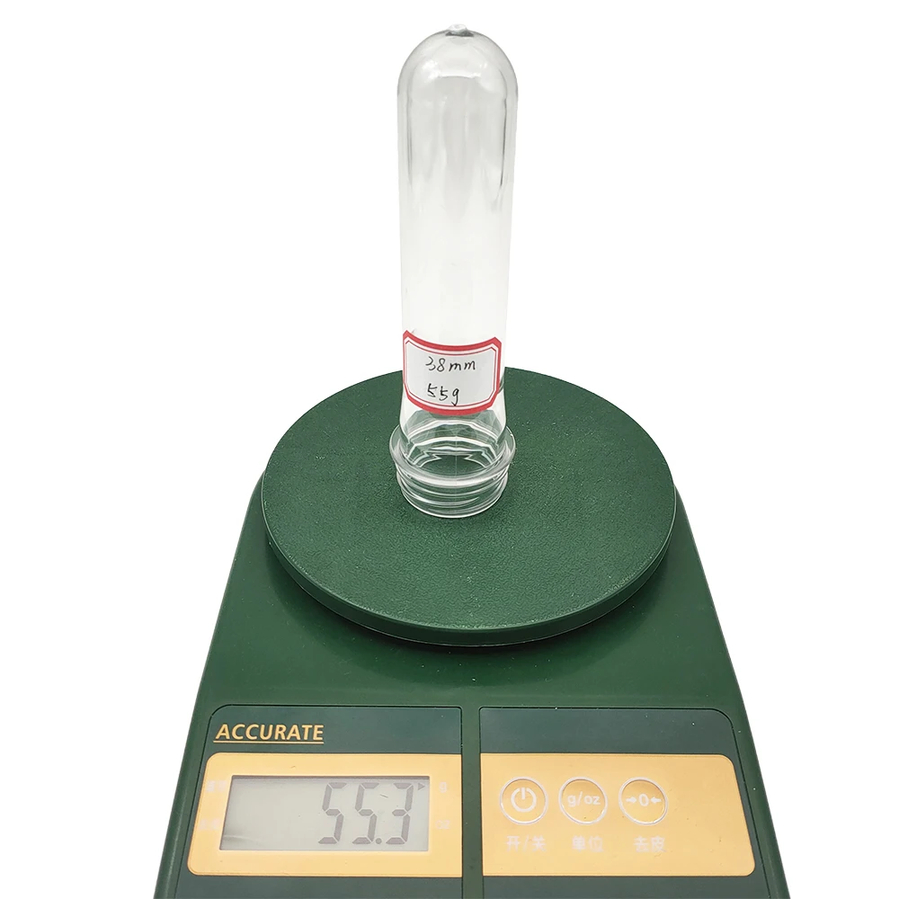 High Quality 38mm 55grams Plastic Bottle Preform Hot Sale High Quality Product