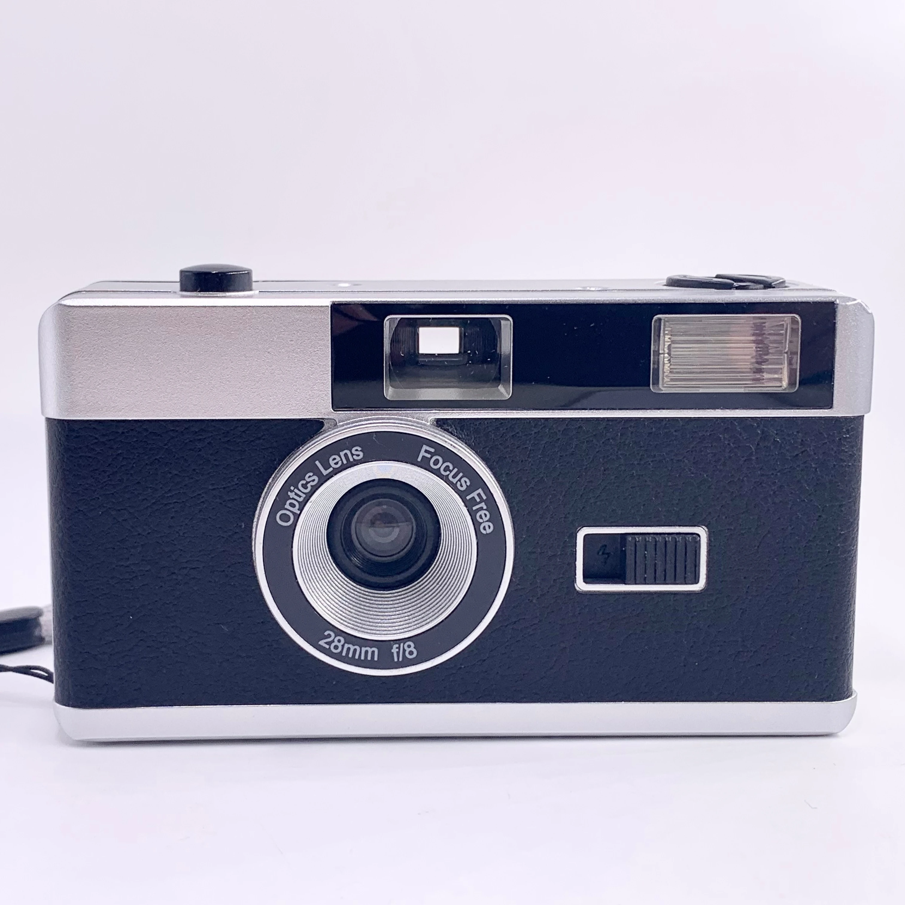 CUSTOM fuji retro replaceable re usable non disposable reloadable waterproof colorful white reusable film camera with flash