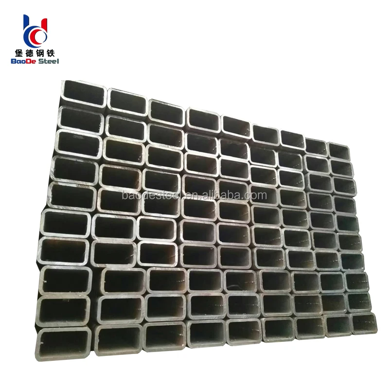 SS400 STKR400 Ms Steel Erw Square Rectangular Hollow Section Tube/Pipe