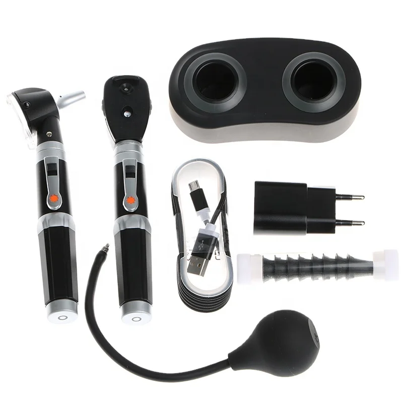 MEDTUS Medical Otoscope & ophthalmoscope digital otoscope speculum set Professional Diagnostic Rechargeable Otoscope