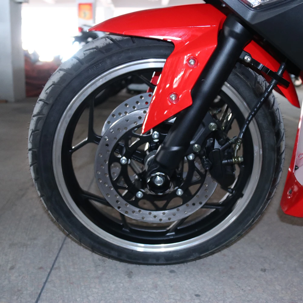 
frame scrambler aluminium high performance Lead acid 72V40Ah 2000W electric motorcycle 