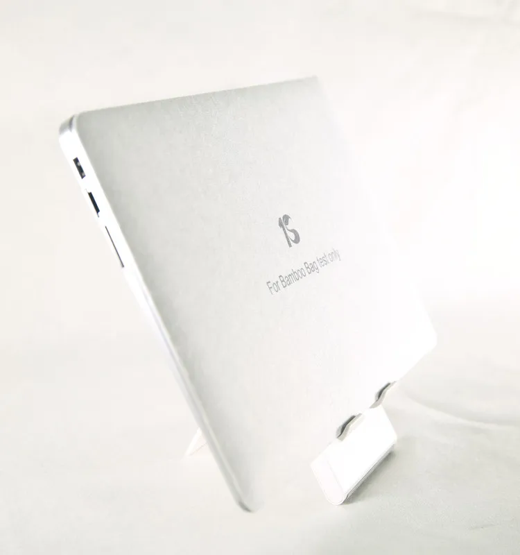 Natural environmental protection plant fiber seamless pressed non-woven bag recycling soft dust bag for laptop screen protection