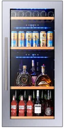 Refrigerator wine cooler Chiller Cigar Humidor Cabinet Freestanding Compact Wine Fridge 103 Bottle Digital Control Glass Door
