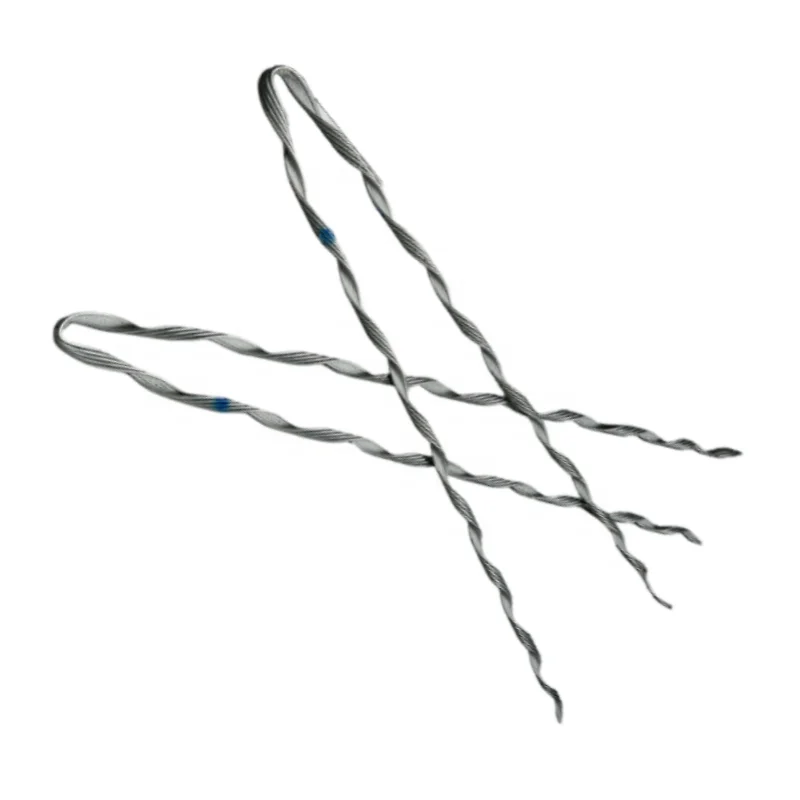 Hot Sale Galvanized Steel Suspension Tension Clamp Grip Guy End Dead For Fiber Optic Cable