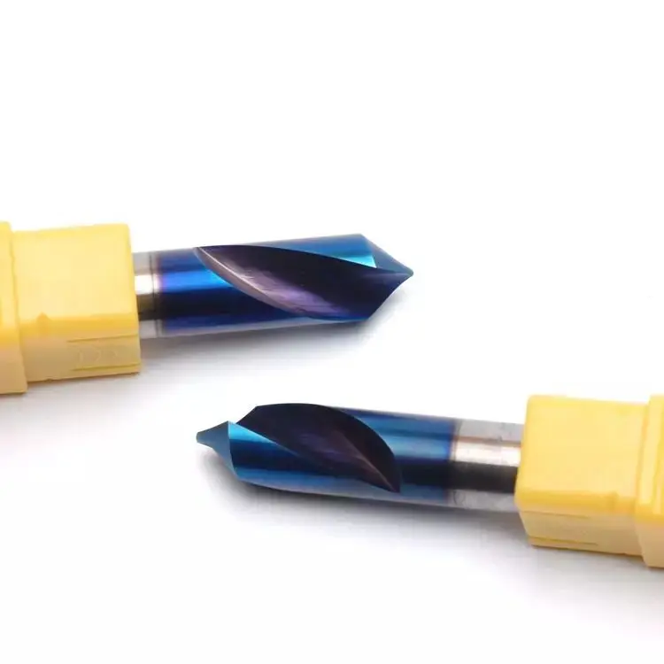 Germany machine HRC45 HRC55 HRC63 fresa metal duro cnc milling cutter solid carbide drills tools