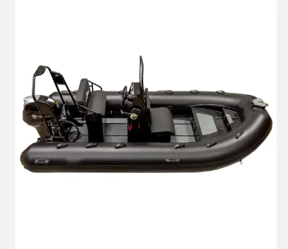 Ocean RIB480 16ft Deep V Hull PVC/Hypalon Aluminum RIB Inflatable Boat Fishing boat with engine