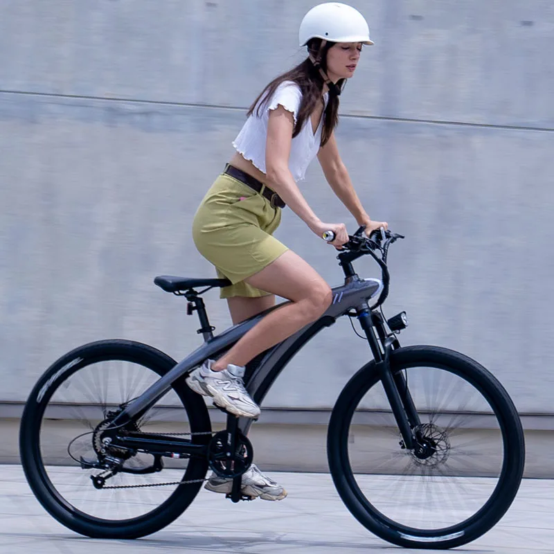 New Lcd Display Shimano 9 Speed 50 Mph 27.5 Inch 48 Volt Battery Fat Tire Off Road Bikes Delivery Bike Electric E-bike