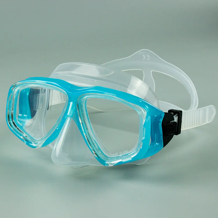 China best silicone snorkeling gear swimming diving mask for prescription lens