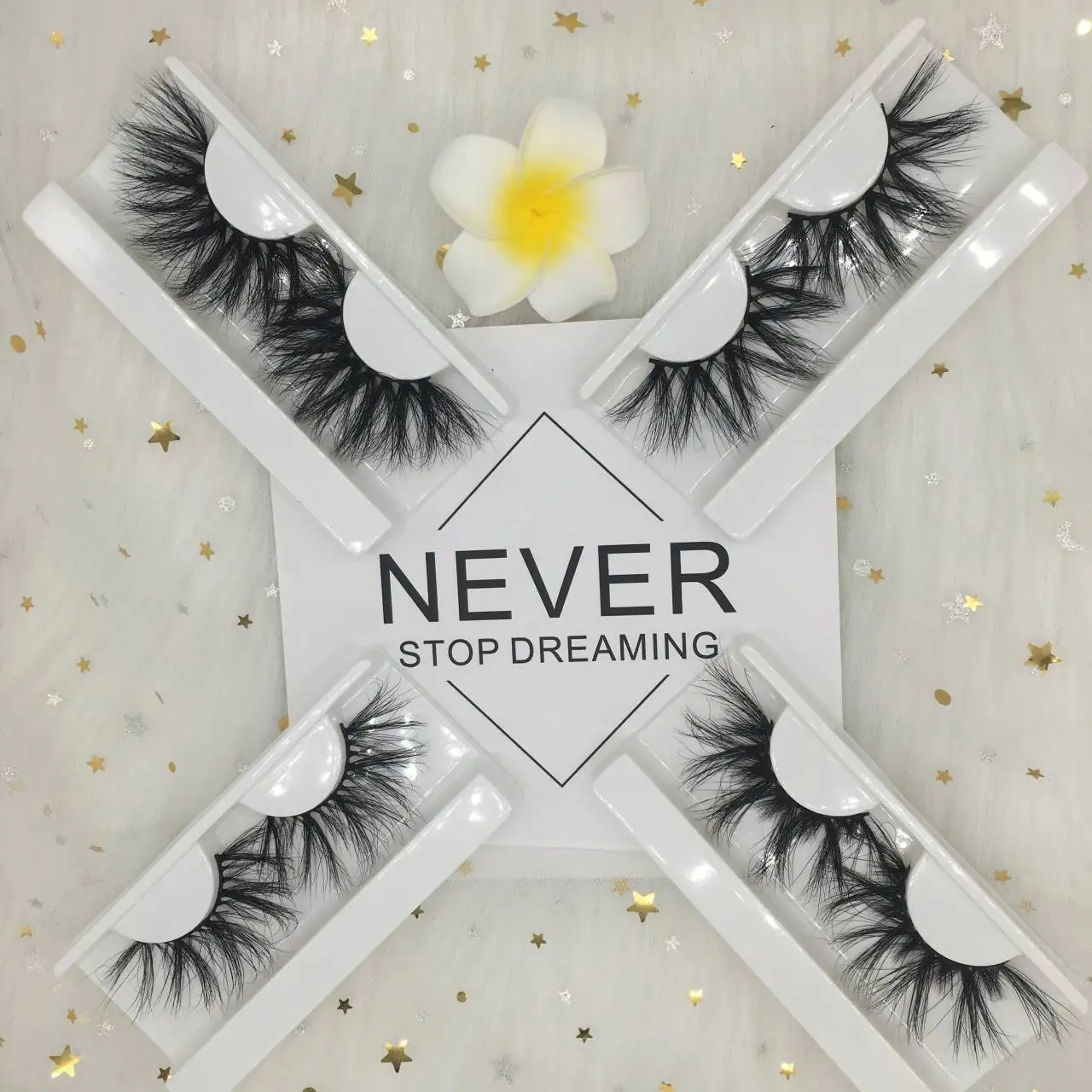 Top selling 100% 3d mink lashes eyelash extension 18mm eyelash