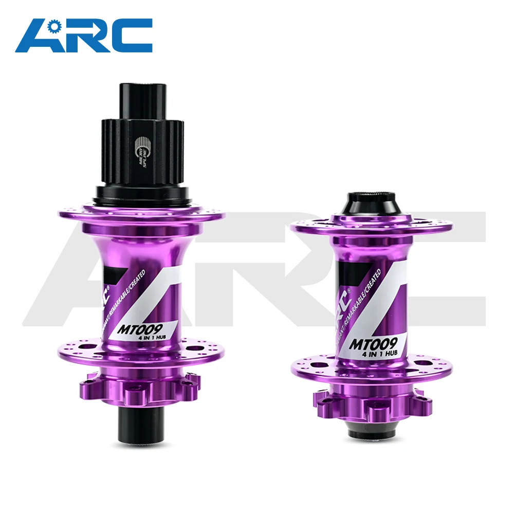 ARC Mountain Bike Hub MT009F/R 6 bearing 28/32/36 Holes 6 Pawls 3 Teeth 114Clicks XD/MS 12 Speeds Bicycle hubs