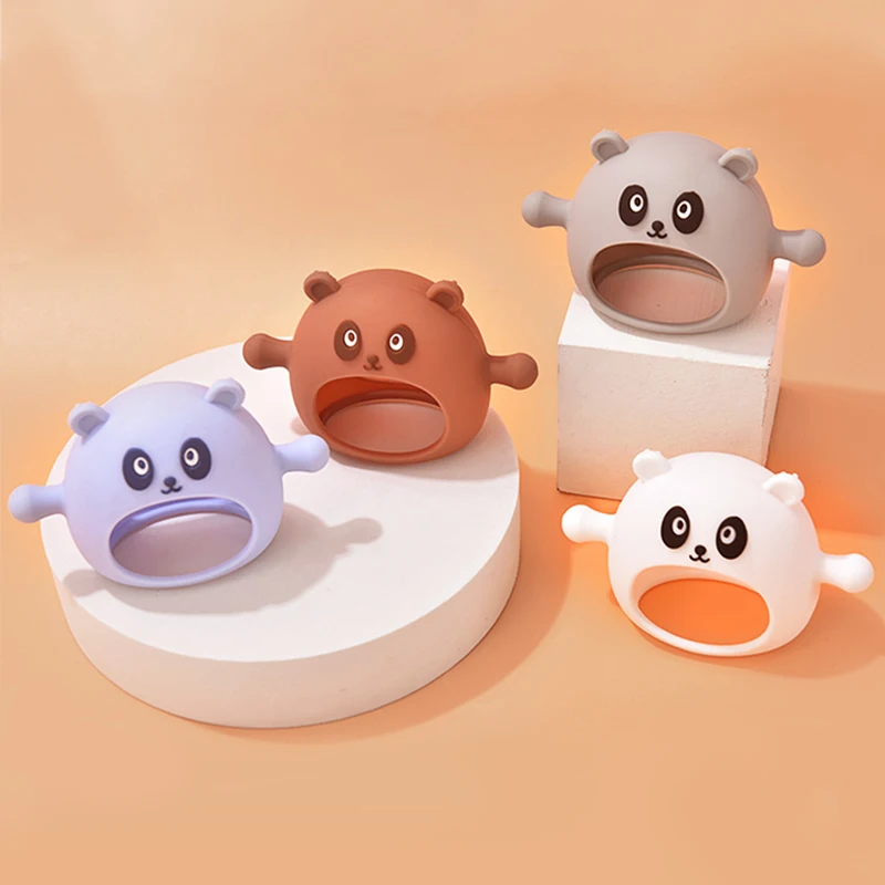 Newsun Silicon Baby Teething Mitten Toys New Born Bebe Products Baby Teether Silicone  Teething Toys For Babies