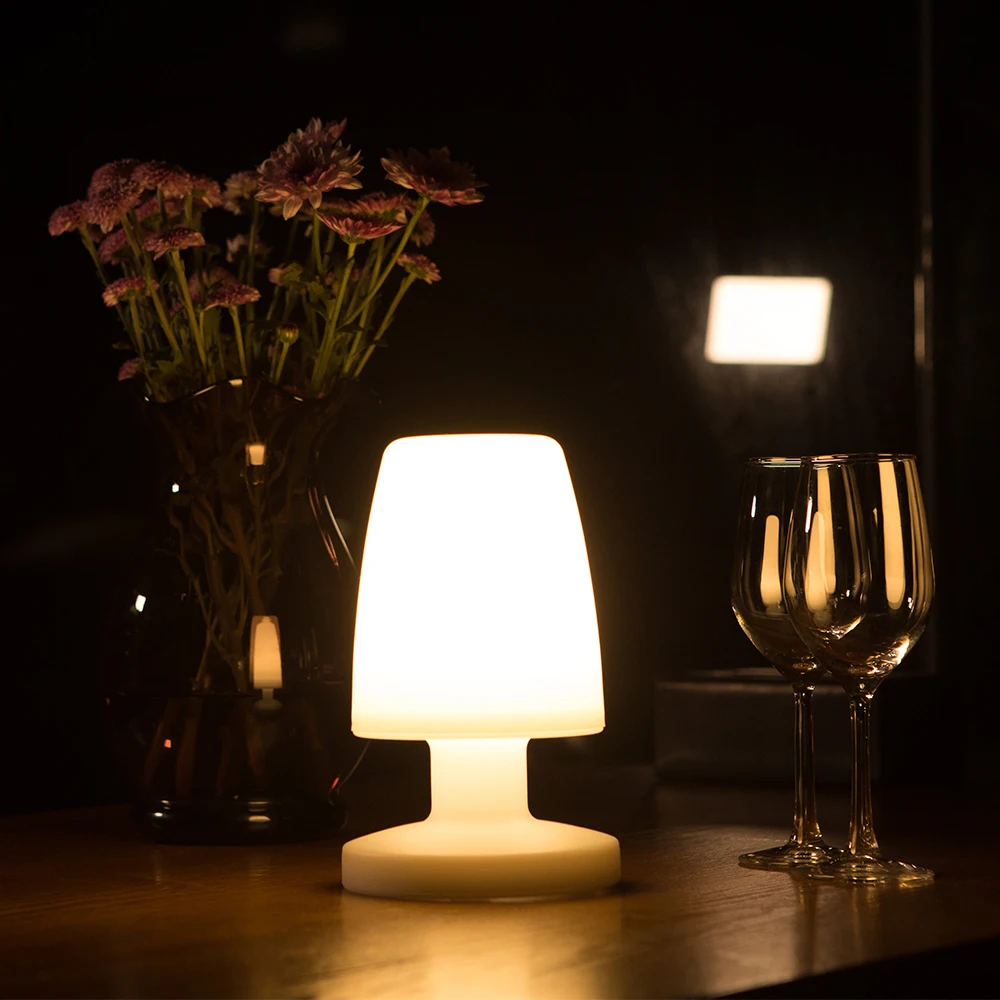 Multifunction Decorative Rechargeable Bedside Small Kids Table Lamps For Sleeping