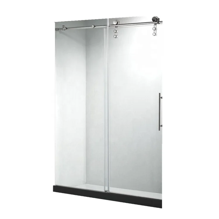 Cheap Factory Price New Design Hanging Rollers Sliding Screen Shower Enclosure Door
