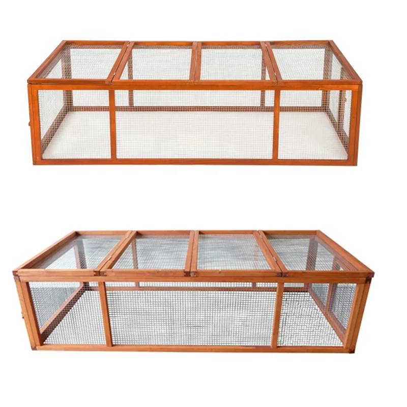Bunny Hutch XXL folding chicken coop cages Pet Pen Barn Free run Enclosure