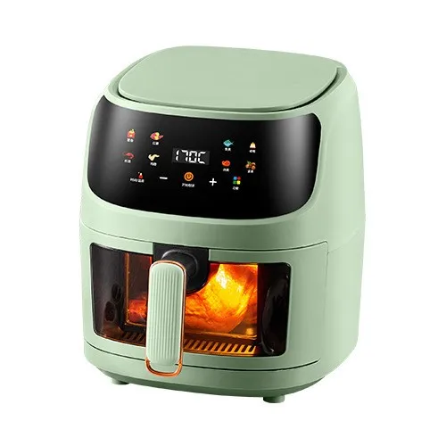 Viewing Window Nonstick Basket sliver crest  8L Air Cooker Fryer Kitchen Appliances Hot sliver crest Air Fryer