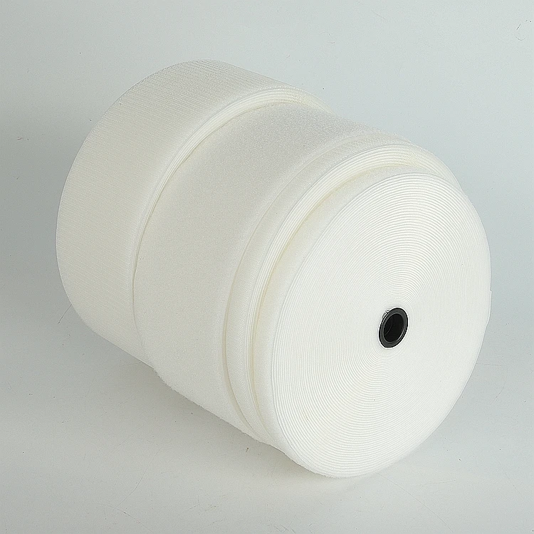 China Manufacturer Sewn Adhesive Tape Nylon Hook&Loop Fastener for Shoes, Clothes, Hats, Curtain Low Price