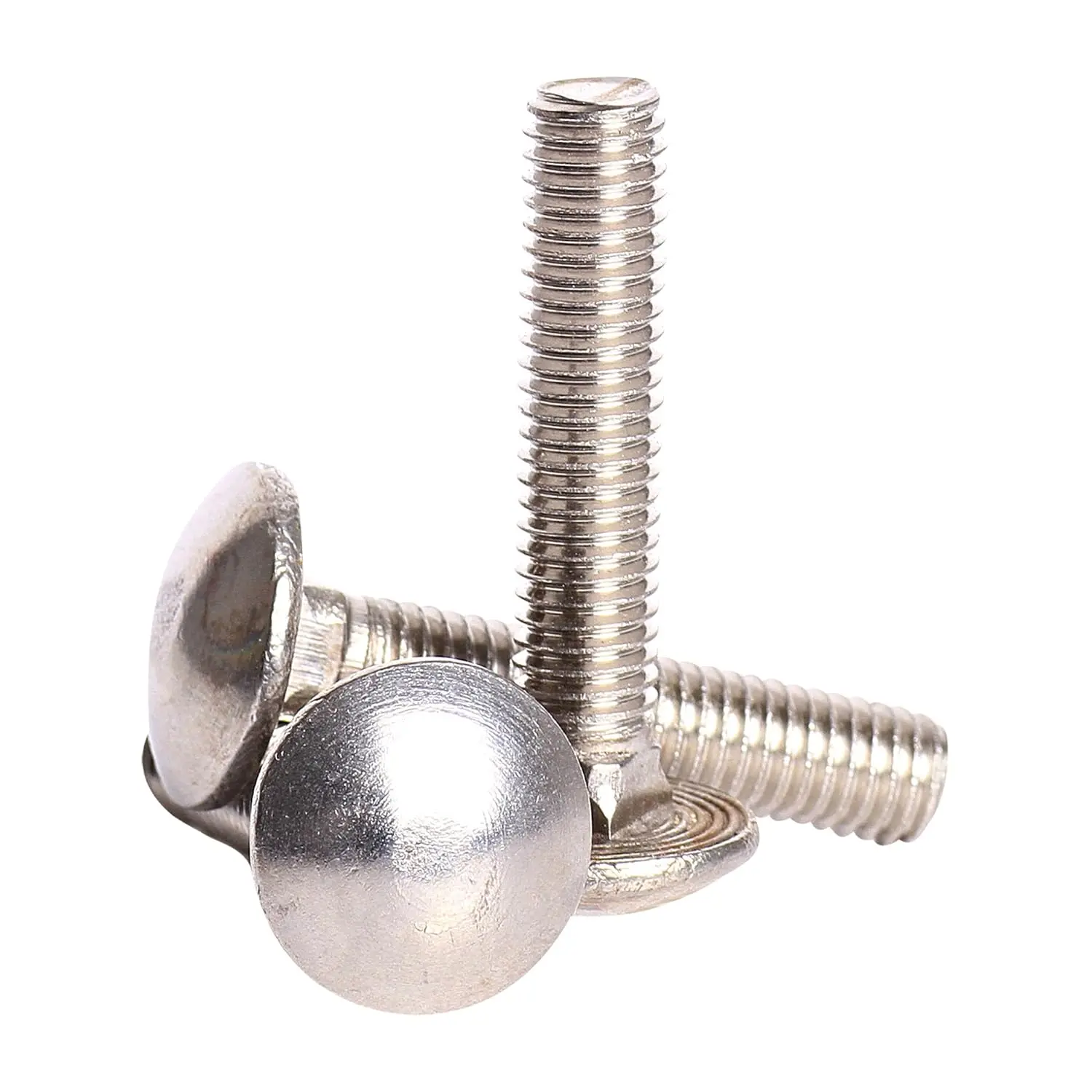 Factory Wholesale Cheap Price M6 Carriage Bolts Stainless Steel Round Head Square Neck Screws Coach Bolt