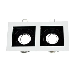 Zhongshan factory GU10 MR16 Fixtures Halogen LED Spot light Trims Aluminum Spotlight Housing Frame