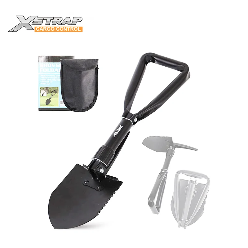 XSTRAP Manufacture High Quality Foldable Small Spade Multi Function Car Camping Survival Mini Folding Military