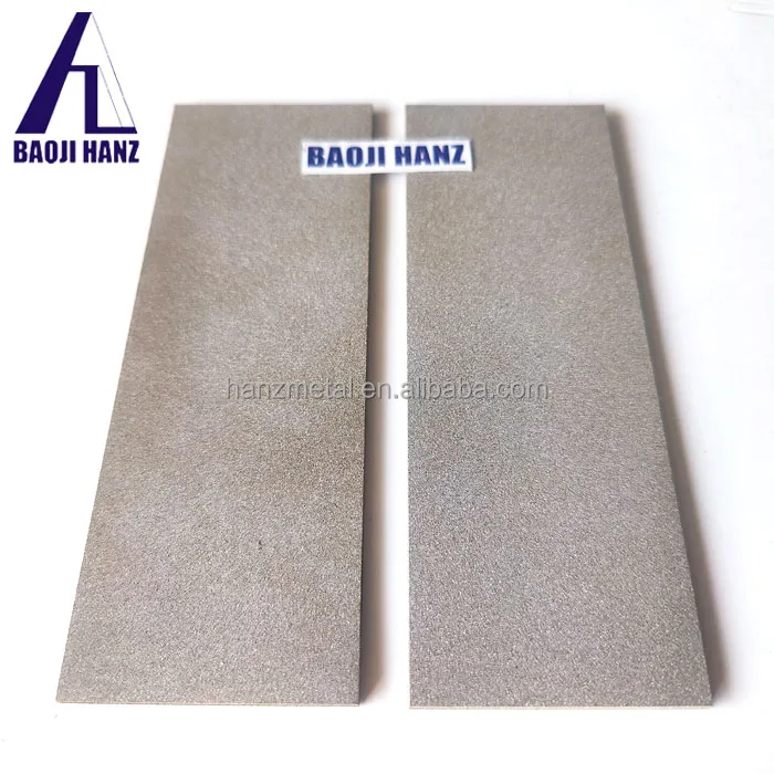 Porous titanium disk/plate/sheet sintered titanium disc used for removing water pollution